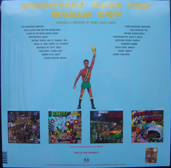 Scientist : Scientist Wins The World Cup  (LP, Album, RE)