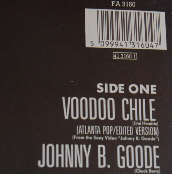 Jimi Hendrix : Johnny B. Goode (Original Video Soundtrack) (LP, MiniAlbum)