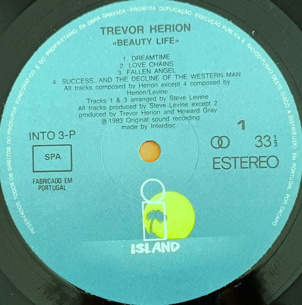 Trevor Herion : Beauty Life (LP, Album)