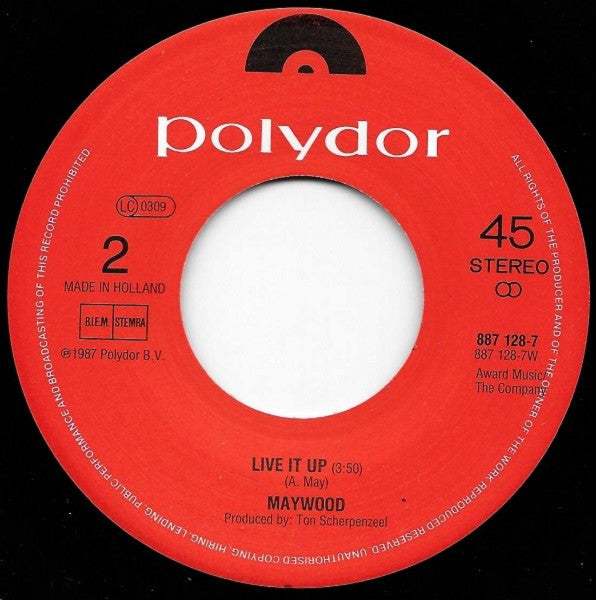 Maywood : Break Away (7", Single)