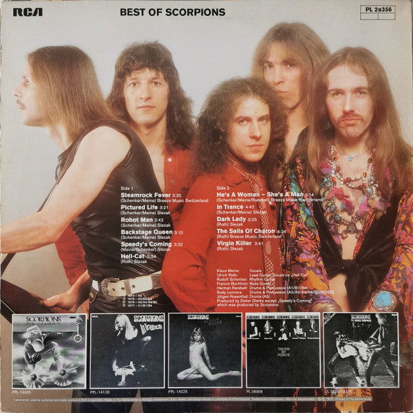 Scorpions : Best Of Scorpions (LP, Comp)