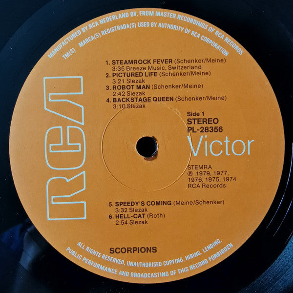 Scorpions : Best Of Scorpions (LP, Comp)