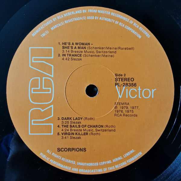 Scorpions : Best Of Scorpions (LP, Comp)