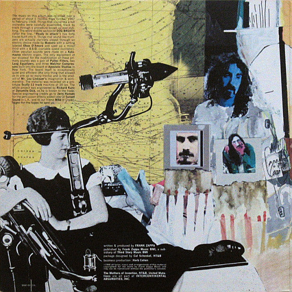 The Mothers Of Invention* : Uncle Meat (2xLP, Album, RE, Jac)