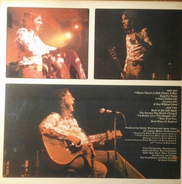 Bobby Whitlock : Bobby Whitlock (LP, Album)