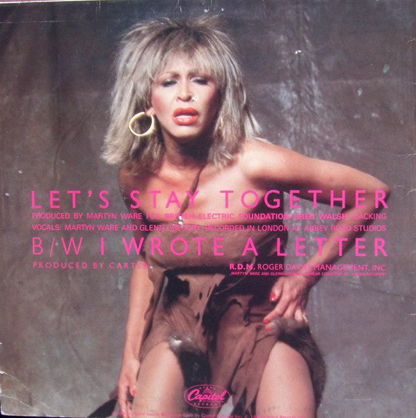 Tina Turner : Let's Stay Together (12", Maxi)