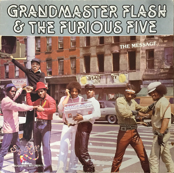 Grandmaster Flash & The Furious Five : The Message (LP, Album)