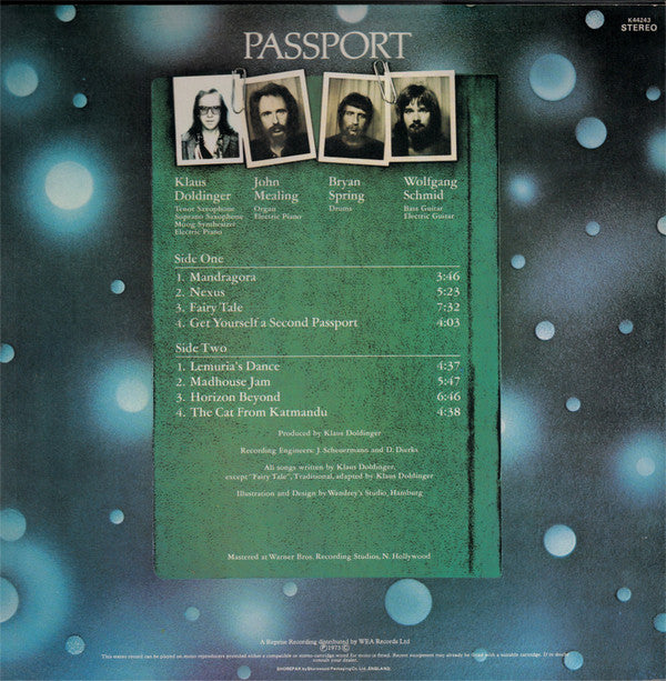 Passport (2) : Doldinger (LP, Comp)
