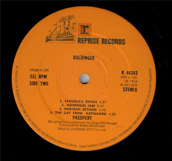 Passport (2) : Doldinger (LP, Comp)