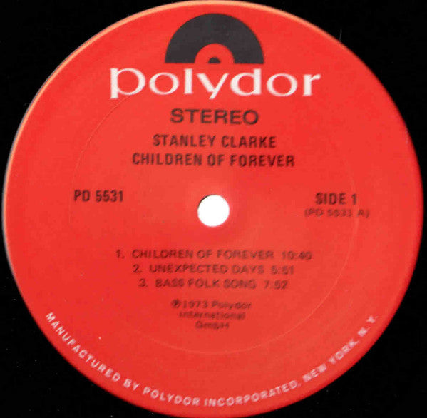 Stan Clarke* : Children Of Forever (LP, Album)