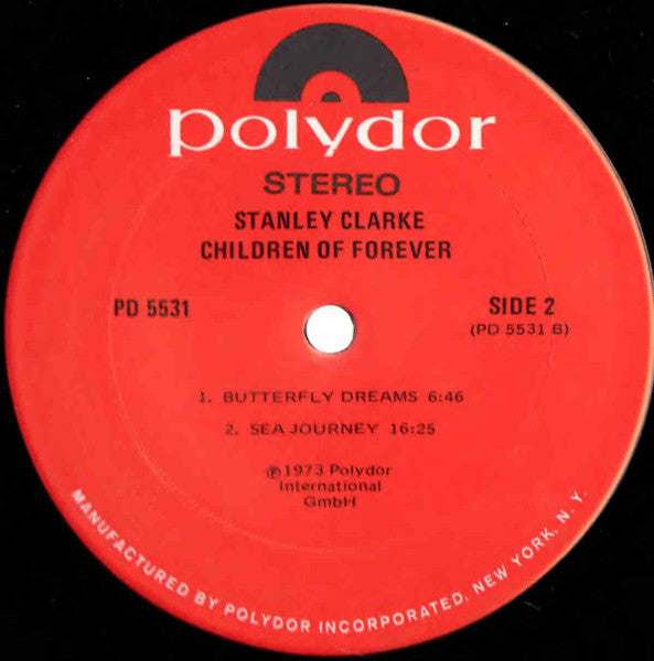 Stan Clarke* : Children Of Forever (LP, Album)