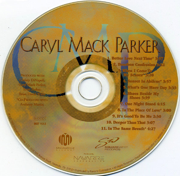 Caryl Mack Parker : Caryl Mack Parker (HDCD, Album)