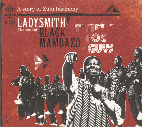 Ladysmith Black Mambazo - Tip Toe Guys: The Soul Of - A Story Of Zulu Harmony (2xCD, Comp, Sli) - De Platen Aap – Vinylwinkel in Brielle & online webshop voor muziekliefhebbers