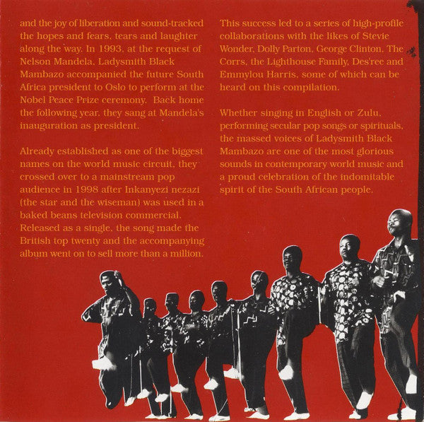 Ladysmith Black Mambazo - Tip Toe Guys: The Soul Of - A Story Of Zulu Harmony (2xCD, Comp, Sli) - De Platen Aap – Vinylwinkel in Brielle & online webshop voor muziekliefhebbers