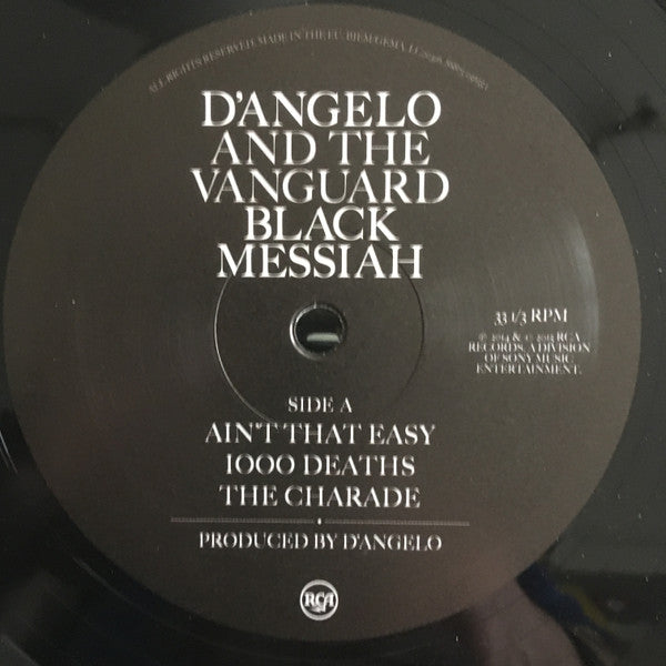 D'Angelo And Vanguard (3), The : Black Messiah (LP,Album)