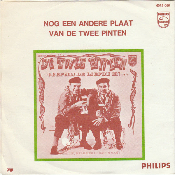 De Twee Pinten : Jij Bent M'n Boterbloem (7", Single, Mono)
