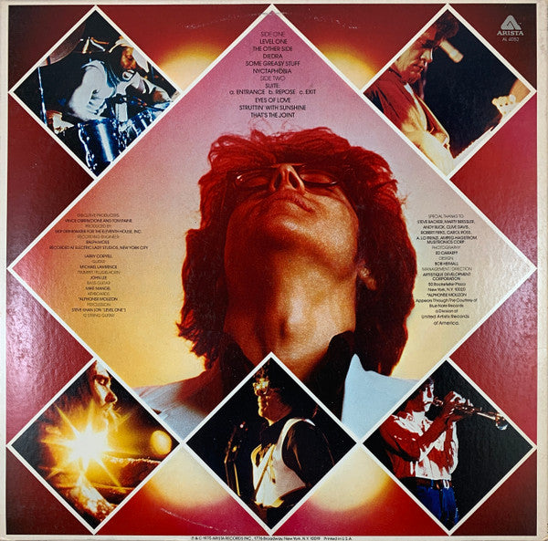 The Eleventh House Featuring Larry Coryell : Level One (LP, Album, Pla)