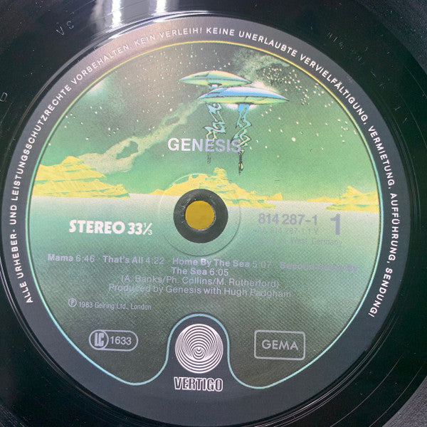 Genesis : Genesis (LP,Album,Stereo)