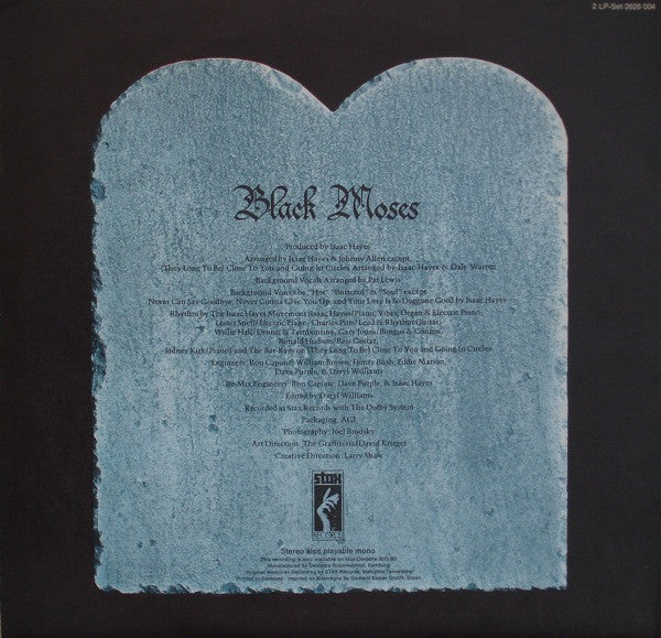 Isaac Hayes : Black Moses (2xLP, Album, Fol)
