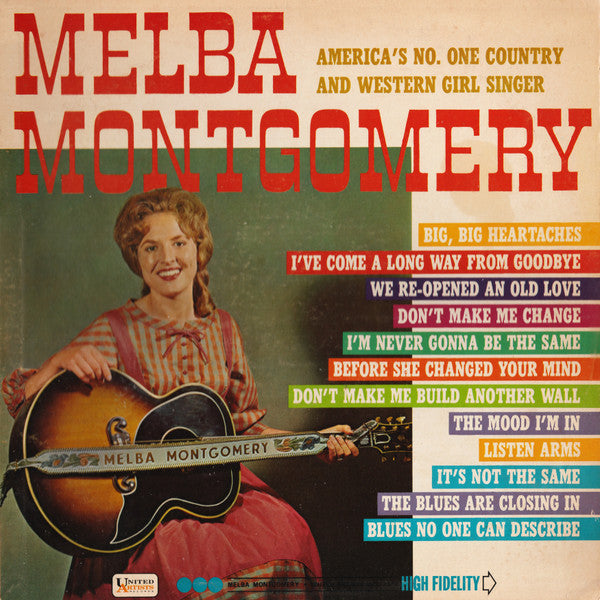 Melba Montgomery : America's No. One Country And Western Girl Singer (LP, Album, Mono)
