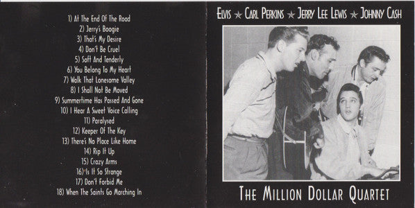 Elvis*, Carl Perkins, Jerry Lee Lewis, Johnny Cash : The Million Dollar Quartet (CD, Comp)