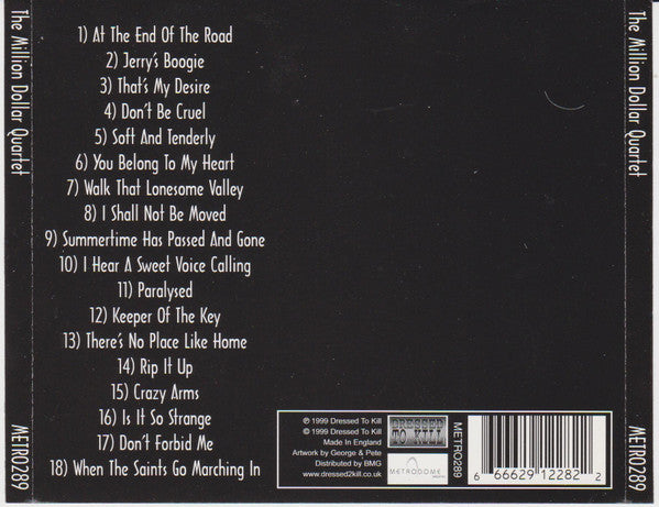Elvis*, Carl Perkins, Jerry Lee Lewis, Johnny Cash : The Million Dollar Quartet (CD, Comp)