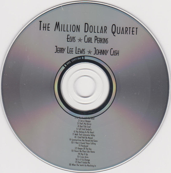 Elvis*, Carl Perkins, Jerry Lee Lewis, Johnny Cash : The Million Dollar Quartet (CD, Comp)