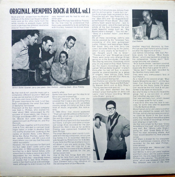 Various : The 2 Of Us - Original Memphis Rock&Roll Vol.1 (2xLP, Comp)