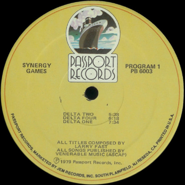 Synergy (3) : Games (LP, Album)