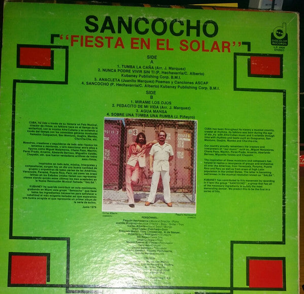 Sancocho (2) : Fiesta En El Solar (LP, Album)