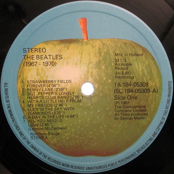 The Beatles : 1967-1970 (2xLP, Comp, RE)