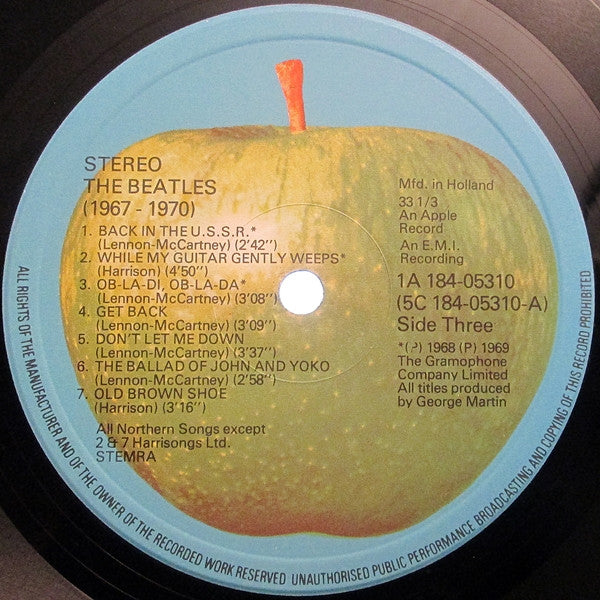 The Beatles : 1967-1970 (2xLP, Comp, RE)
