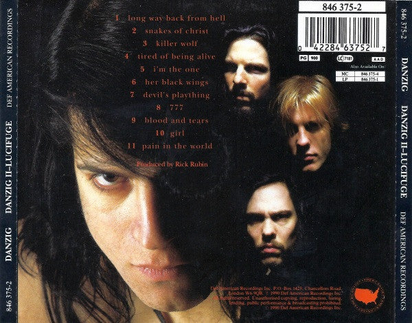 Danzig - Danzig II - Lucifuge (CD, Album) - De Platen Aap – Vinylwinkel in Brielle & online webshop voor muziekliefhebbers