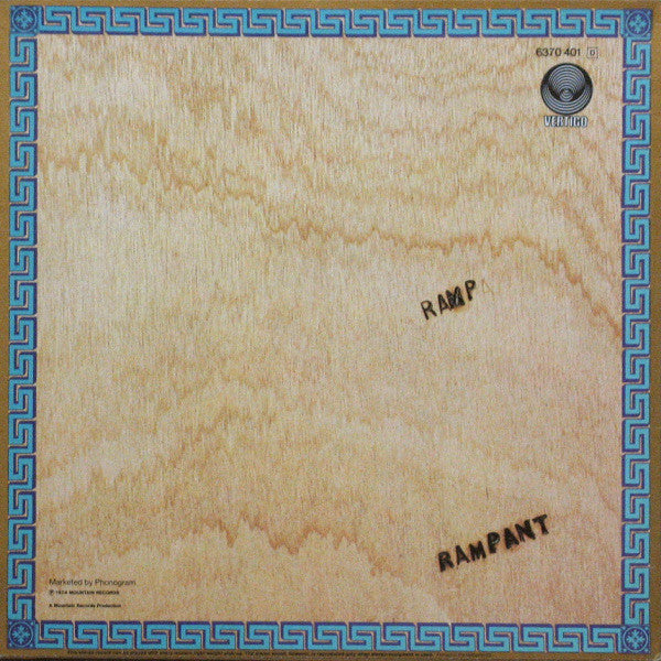 Nazareth (2) : Rampant (LP, Album, RE)