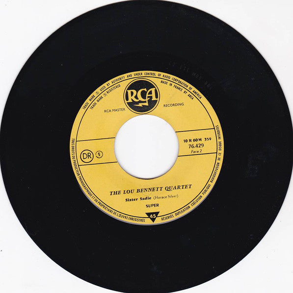 The Lou Bennett Quartet : Amen (7", EP, Mono, Yel)
