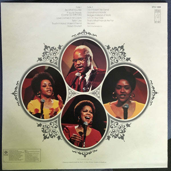 The Staple Singers : Be What You Are (LP, Album, RE)