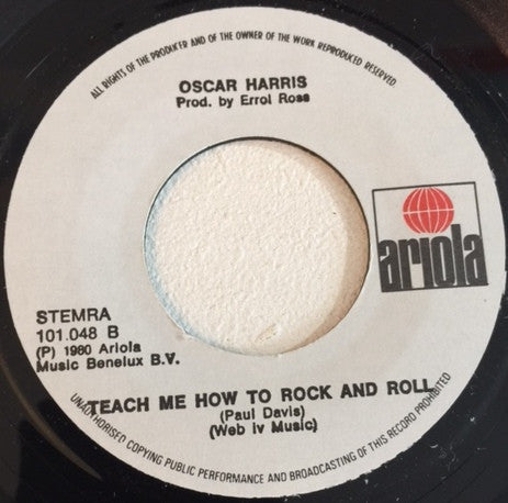 Oscar Harris : Song For The Children (7")