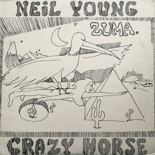 Neil Young With Crazy Horse - Zuma (LP, Album) - De Platen Aap – Vinylwinkel in Brielle & online webshop voor muziekliefhebbers