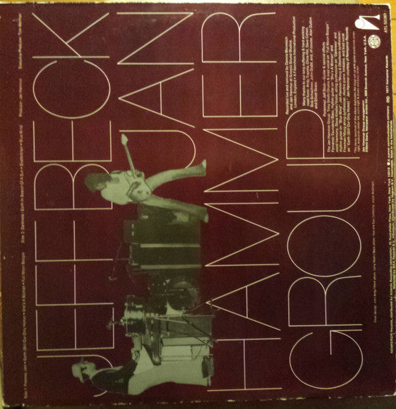 Jeff Beck With The Jan Hammer Group : Live (LP, Album)
