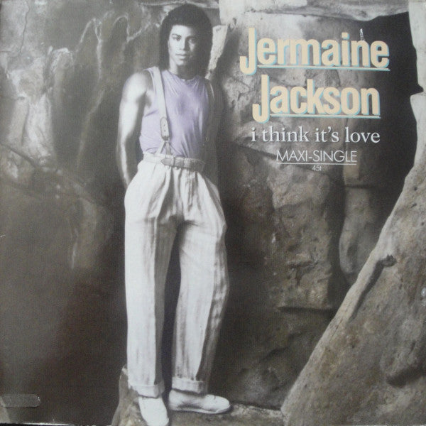 Jermaine Jackson - I Think It's Love (12", Maxi) - De Platen Aap – Vinylwinkel in Brielle & online webshop voor muziekliefhebbers