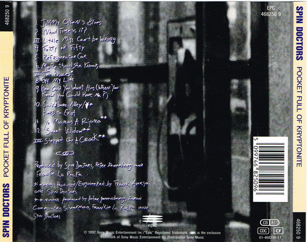 Spin Doctors - Pocket Full Of Kryptonite (CD, Album, S/Edition) - De Platen Aap – Vinylwinkel in Brielle & online webshop voor muziekliefhebbers