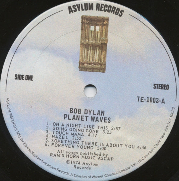 Bob Dylan - Planet Waves (LP, Album, Ter) - De Platen Aap – Vinylwinkel in Brielle & online webshop voor muziekliefhebbers