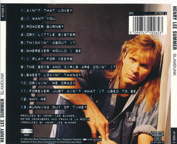 Henry Lee Summer - Slamdunk (CD, Album) - De Platen Aap – Vinylwinkel in Brielle & online webshop voor muziekliefhebbers