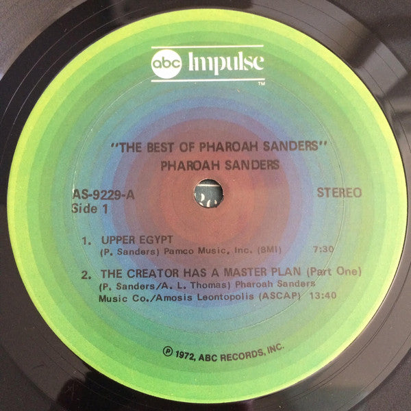 Pharoah Sanders : The Best Of Pharoah Sanders (2xLP, Comp, RE)