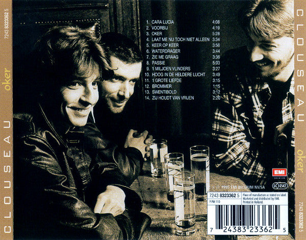 Clouseau - Oker (CD, Album) - De Platen Aap – Vinylwinkel in Brielle & online webshop voor muziekliefhebbers