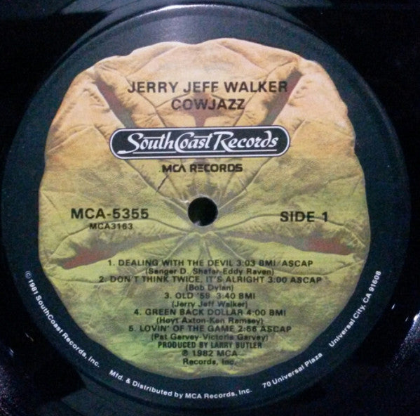 Jerry Jeff Walker : Cowjazz (LP, Album)