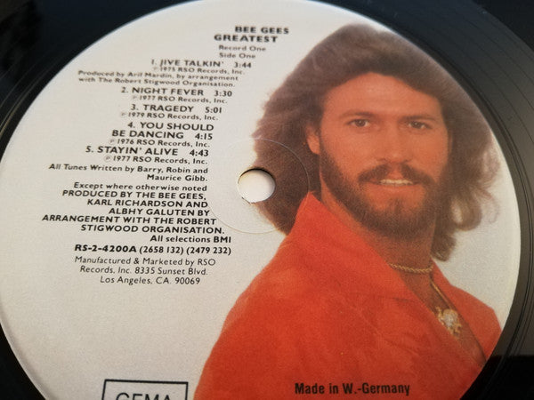 Bee Gees : Greatest (2xLP, Comp)