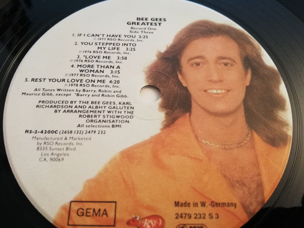 Bee Gees : Greatest (2xLP, Comp)