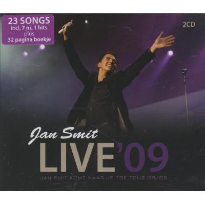 Jan Smit - Live'09 (Jan Smit Komt Naar Je Toe Tour 08/09) (2xCD, Album) - De Platen Aap – Vinylwinkel in Brielle & online webshop voor muziekliefhebbers