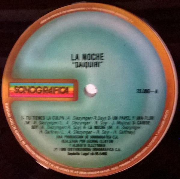 Daiquirí : La Noche (LP)